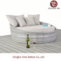 Стальной Открытый Wicker Lounger с 5 подушками (1414)